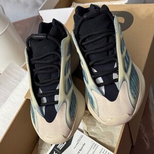 Stylish Black and Blue Sneakers